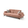 Atelier Del Sofa Bonjo Walnut - Powder Sofá de 3 Plazas